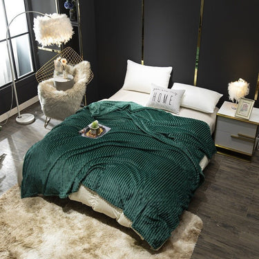Single Layer Lazy Fleece Blanket - Casatrail.com